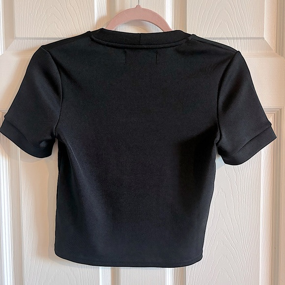 THE KOOPLES X SPORT knit tee shirt with corset details size small - Picture 6 of 8